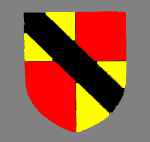 The coat of arms of the Barony of Bedford